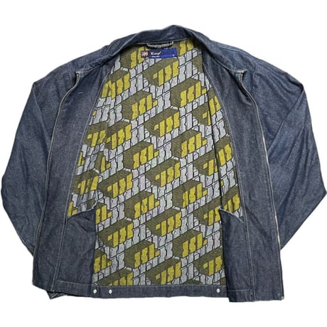 MADE IN USA製 Xlarge Denim フルジップデニムジャケット インディゴ Sサイズ