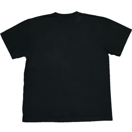 ASSASSYN JEANZ ミッキーモチーフ麻葉っぱTシャツ ブラック Lサイズ