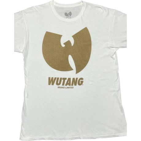 状態考慮 MADE IN USA製 WU-TANG BRAND LIMITED 半袖Tシャツ ホワイト Lサイズ