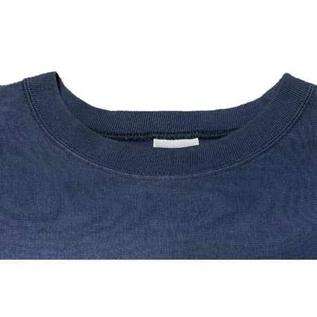 ▲訳あり商品▲ Duffer × Champion Wネーム グラデーション染めヘビーウェイトTシャツ ネイビー×アイボリー Sサイズ