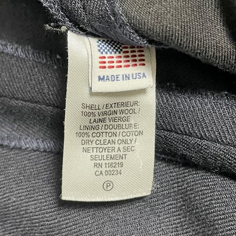 MADE IN USA製 steven alan ヴァージンウールスーツ ネイビー 36/W30サイズ