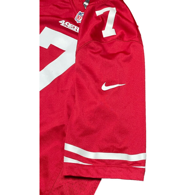 NIKE NFL 49ers Colin Kaepernick ゲームジャージ レッド Sサイ
