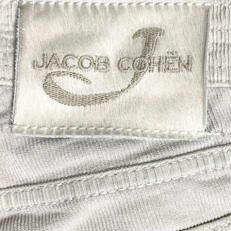 MADE IN ITALY製 JACOB COHEN J688 SPECIAL コーデュロイパンツ アイボリー W29サイズ