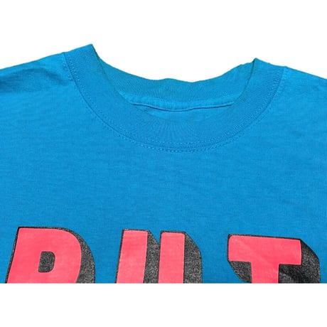 ROCSTAR PUT YOUR HANDS UP Tシャツ ターコイズブルー Mサイズ