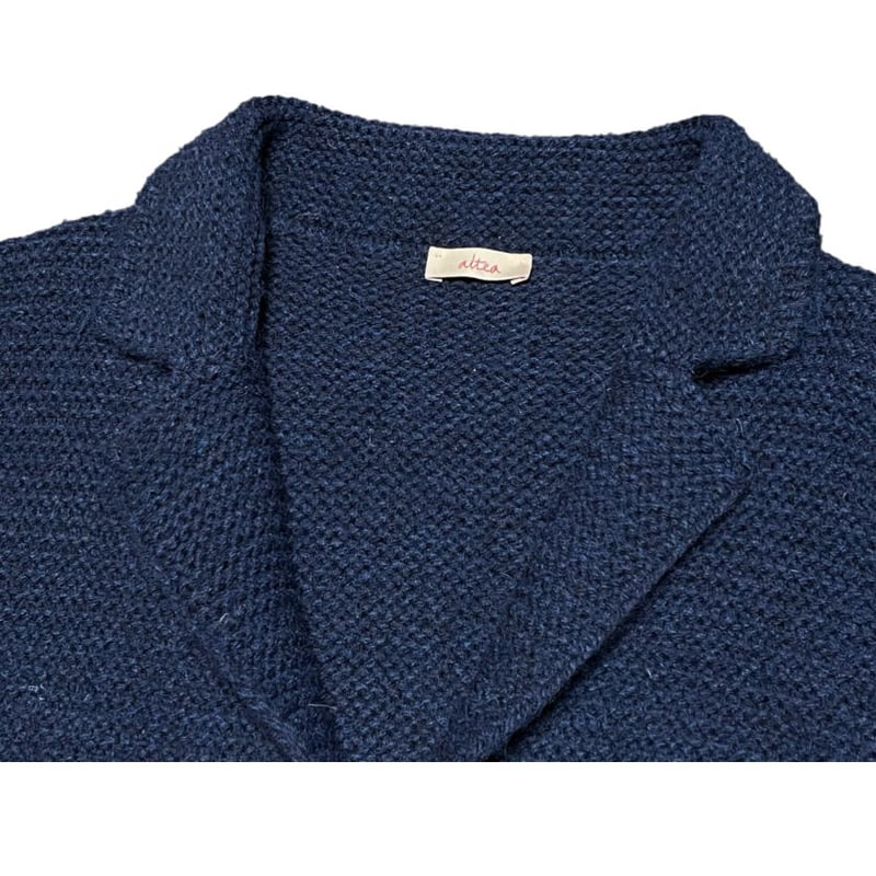 新品 アルテア テーラードジャケット ネイビー