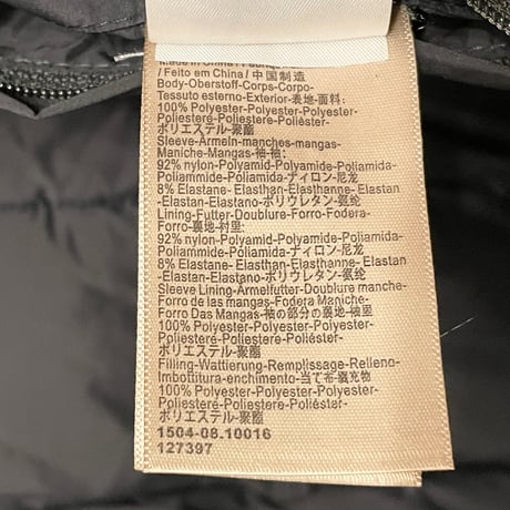 SCOTCH & SODA LUXURY GARMENTS BY SCOTCH キルティングダウンMA-1ジャケット ネイビー Sサイズ