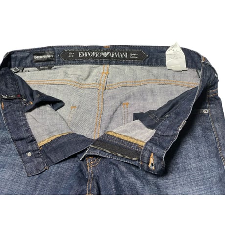 MADE IN USA製 EMPORIO ARMANI HANDMADEデニムパンツ インディゴ W34サイズ