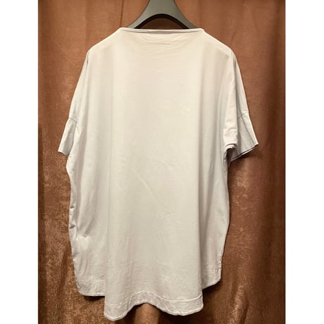MADE IN BELGIUM製 FLAMAND オーバーサイズ バルーンTシャツ ライトグレー 5サイズ
