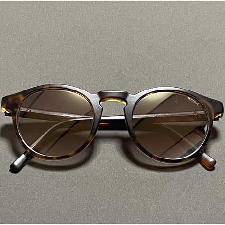 展示品渡し ★新品★ MADE IN ITALY製 SARAGHINA SVEVA 26-EJJ4 サングラス ダークブラウンべっ甲柄 ブラウンレンズ