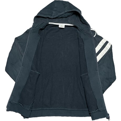 LACOSTE フルジップパーカー ブラック 4/Mサイズ