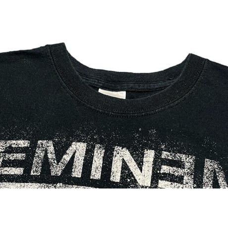 レア EMINEM RXロゴプリント半袖Tシャツ GILDANボディ ブラック Mサイズ
