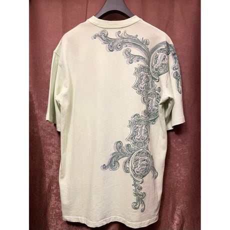 PELLE PELLE 刺繡入りTシャツ ライトグリーン Lサイズ