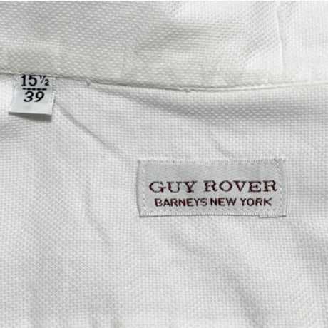 MADE IN ITALY製 GUY ROVER BARNEYS NEW YORK別注 半袖シャツ ホワイト 39-15-1/2サイズ