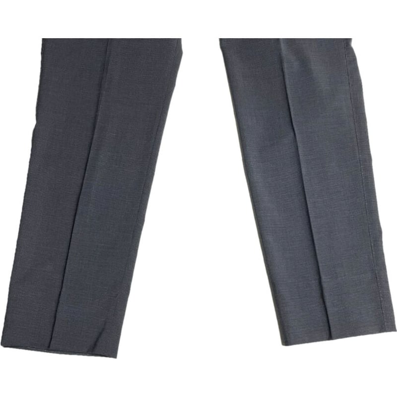 PT01 グレー スラックス 48 PT01 TRAVELLER Slim Fit 千鳥格子スラックス チャコールグレー