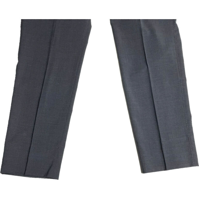 PT01 TRAVELLER Slim Fit 千鳥格子スラックス チャコールグレー 48サイ