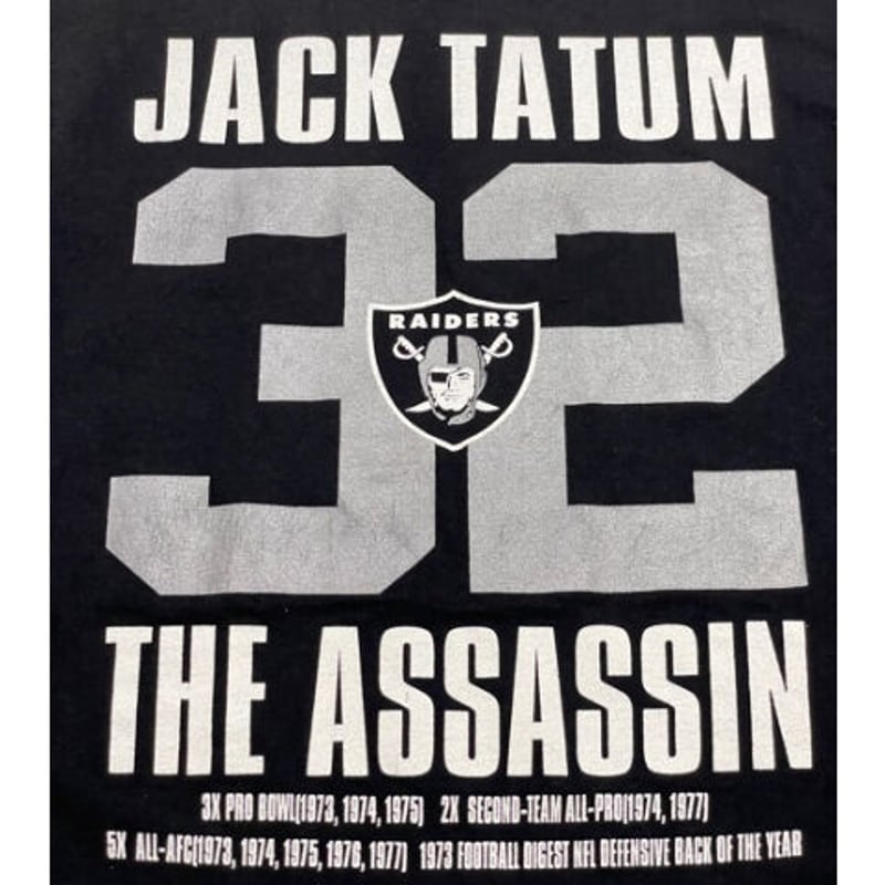 MADE IN USA製 NFL RAIDERS JACK TATUM THE ASSASSI