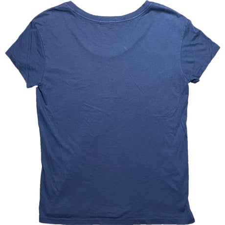 MADE IN USA製 CAL.Berries クルーネック半袖Tシャツ ネイビー Sサイズ