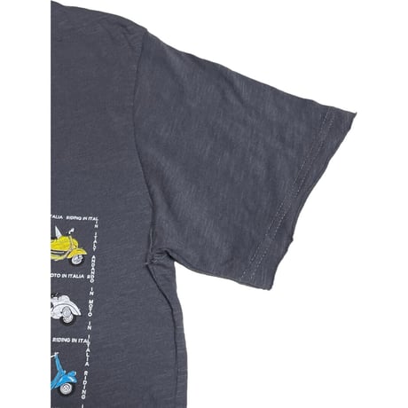 FIRENZE T-Shirt Gallery VネックTシャツ チャコールグレー Mサイズ