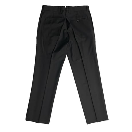 ▲訳あり商品▲ 専用ガーメントバッグ付き BANANA REPUBLIC ウールスーツ ブラック 38/W31サイズ