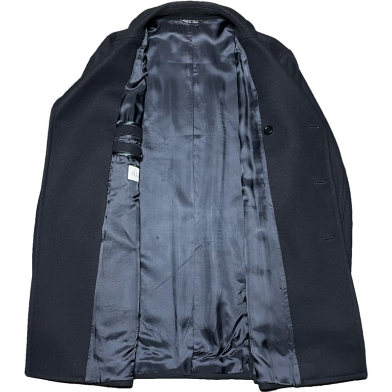△訳あり商品△ MADE IN ITALY製 PLUVEX ヴァージンウールPコート  