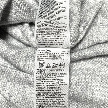 BANANA REPUBLIC クルーネックスーピマコットンセーター グレー Sサイズ