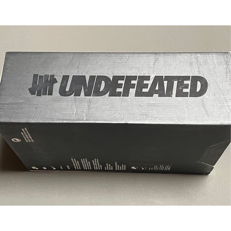 箱、黒タグ付き NIKE AIRMAX90×UNDEFEATED Wネームスニーカー ブラック×ブルーフューリー US8/26cm