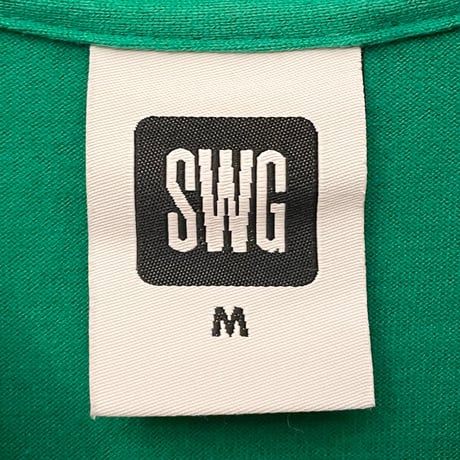 MADE IN JAPAN製 SWAGGER 「NOTORIOUS」プリントTシャツ グリーン Mサイズ