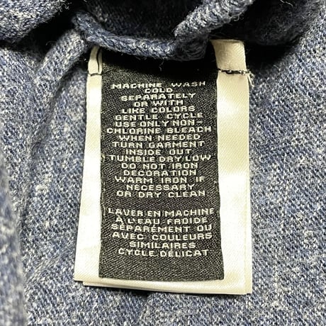 MARC BY MARC JACOBS 長袖ラグランTシャツ インディゴ Sサイズ