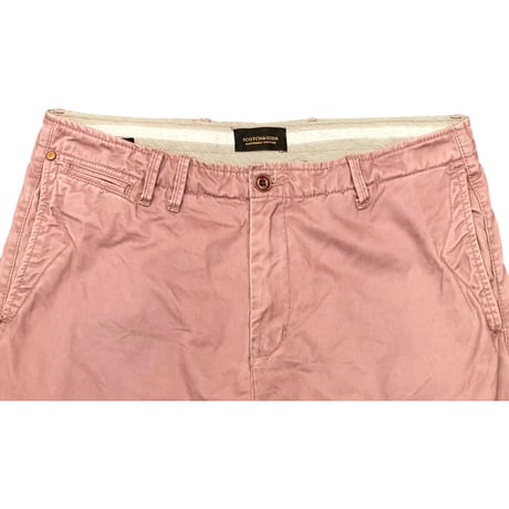 SCOTCH & SODA カラーコットンパンツ パープル W32-L32サイズ