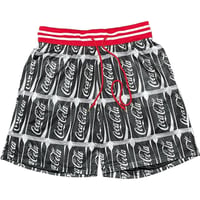 JOYRICH × Coca-Cola Wネームジャージハーフパンツ ブラック Mサイズ