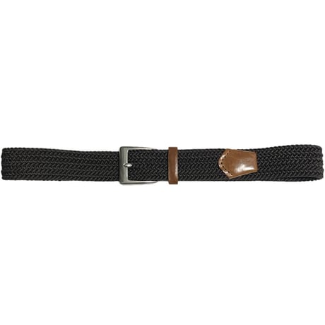 MADE IN ITALY製 Stefano Corsini レザーコンビニットベルト ブラウン W80サイズ
