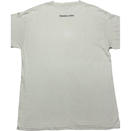 MADE IN USA製 VISION STREET WEAR 半袖Tシャツ ベージュ XLサイズ
