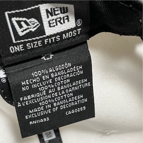 新古品 NEW ERA 9FIFTY スナップバックベースボールキャップ ホワイト Fサイズ