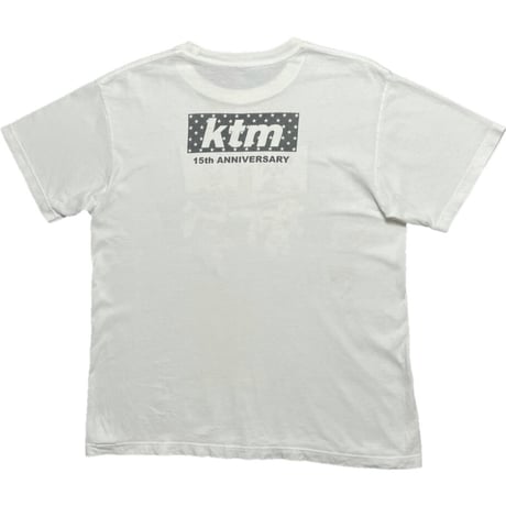 ▲訳あり商品▲ 激レア KTM 15th ANNIVERSARY DISNEYコラボレーションTシャツ ホワイト