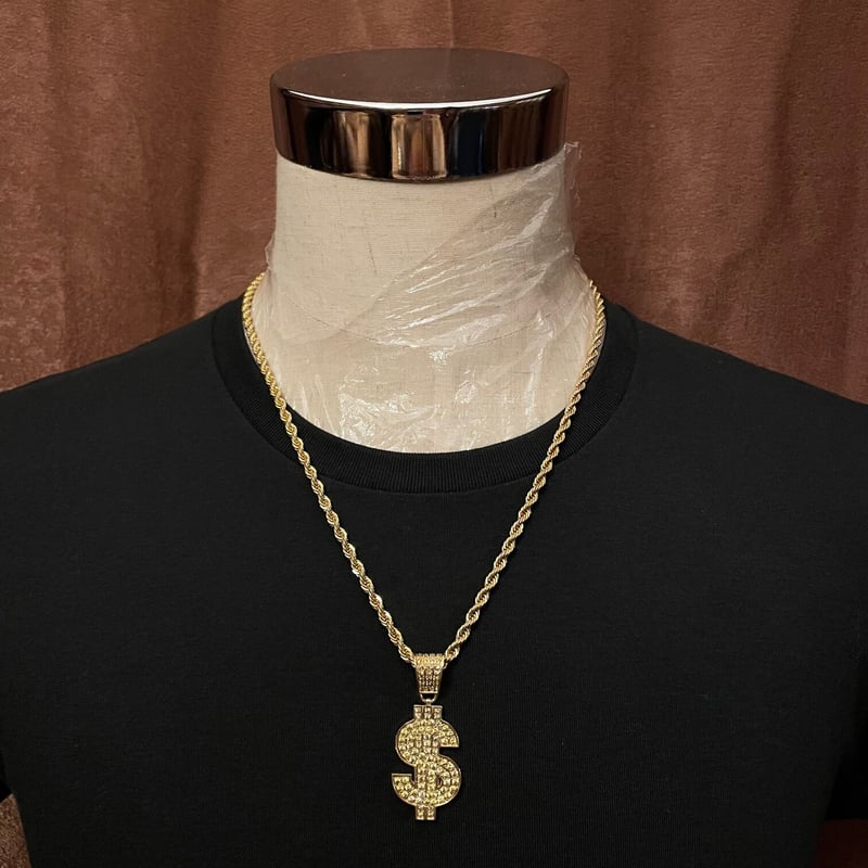 激レア SWAGGER シルバー925製 ＄型ペンダントヘッド付きロープ 