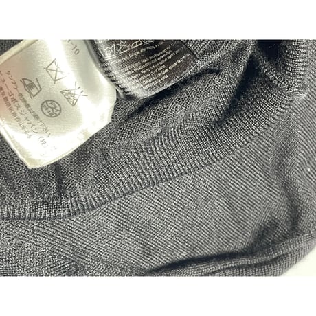 HUGO BOSS バージンウールクルーネックセーター ブラック XLサイズ