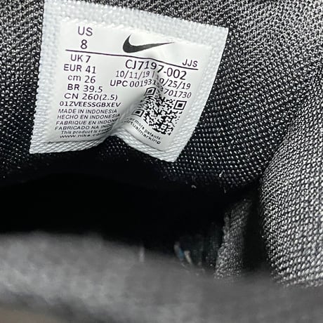 箱、黒タグ付き NIKE AIRMAX90×UNDEFEATED Wネームスニーカー ブラック×ブルーフューリー US8/26cm