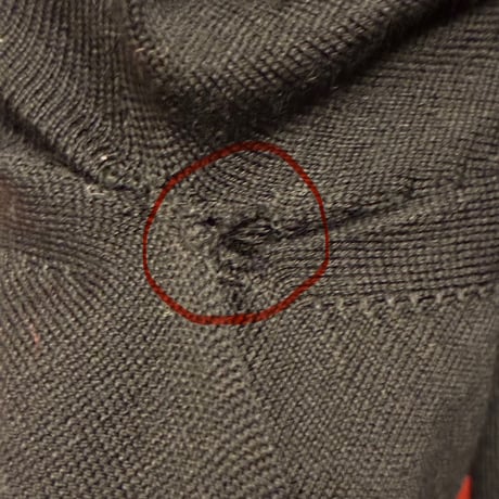 ▲訳あり商品▲ MADE IN ENGLAND製 JOHN SMEDLEY ONE Extra Fine Merino Wool クルーネックセーター ブラック Sサイズ
