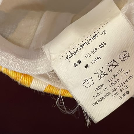 MADE IN JAPAN製 PHENOMENON 2007年モデル 24K総柄スナップバックキャップ ホワイト