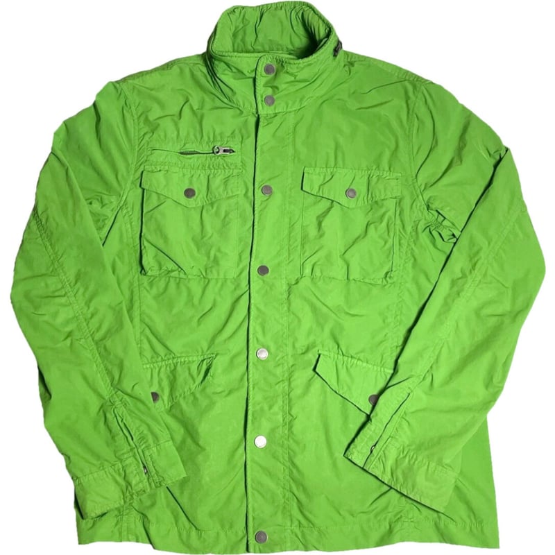 Credimi by G-stage ナイロンカラージャケット ライムグリーン Lサイズ  
