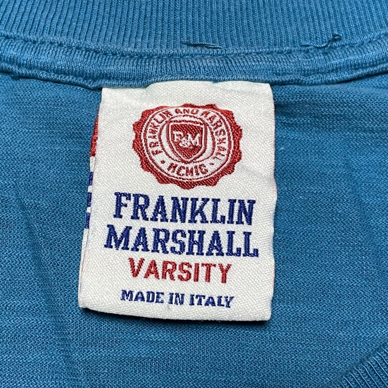 MADE IN ITALY製 FRANKLIN MARSHALL VARSITY リゾートTシ...