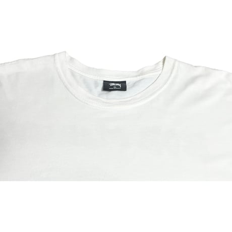 MADE IN MEXICO製 Stussy × Bob Marley コラボ長袖プリントTシャツ ホワイト XLサイズ