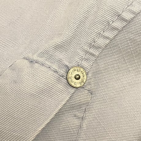▲訳あり商品▲ MADE IN ITALY製 JACOB COHEN テーラードジャケット型コットンヘンプジャケット サックスブルー Lサイズ