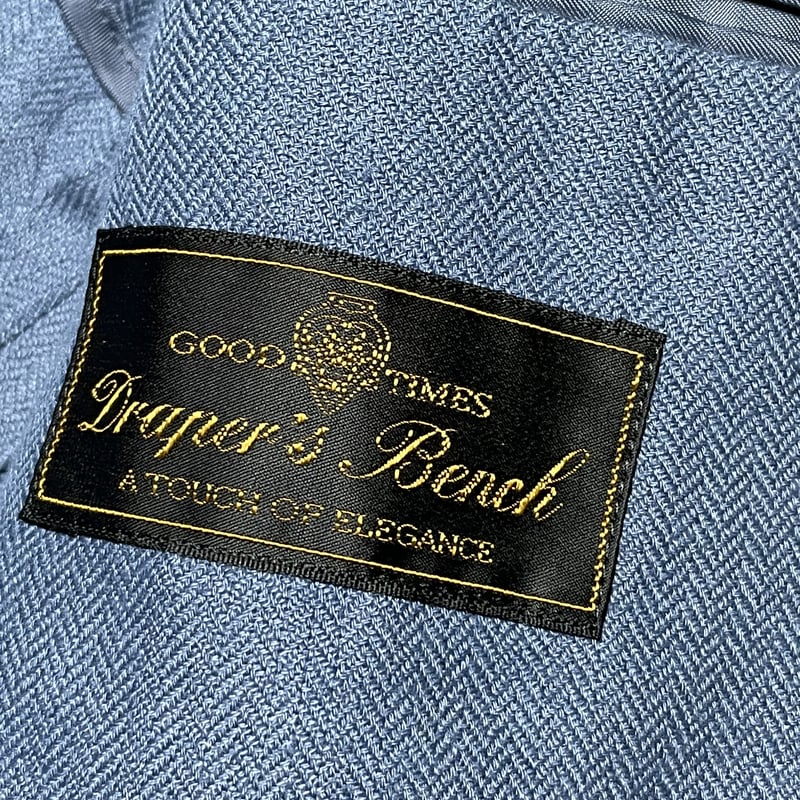 希少 MADE IN JAPAN製 Draper's Bench リネンレーヨンテーラードジャ...