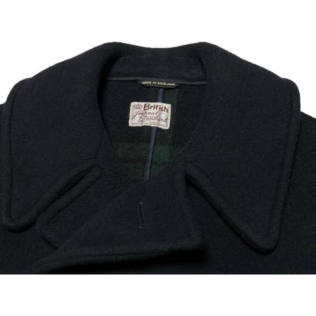 MADE IN ENGLAND製 British Journal Standard Pコート ネイビー Mサイズ