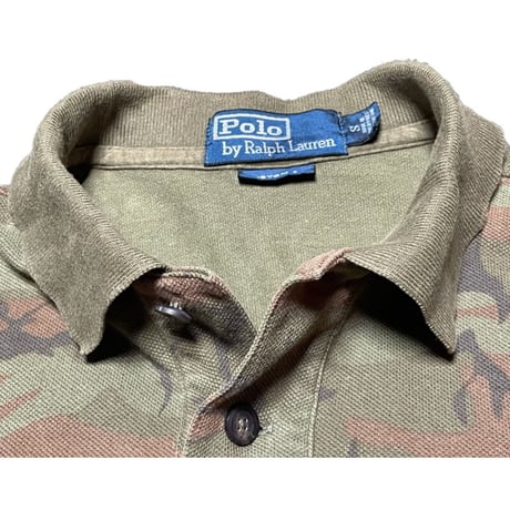 Polo by RALPH LAUREN 半袖迷彩柄ポロシャツ 迷彩 Sサイズ