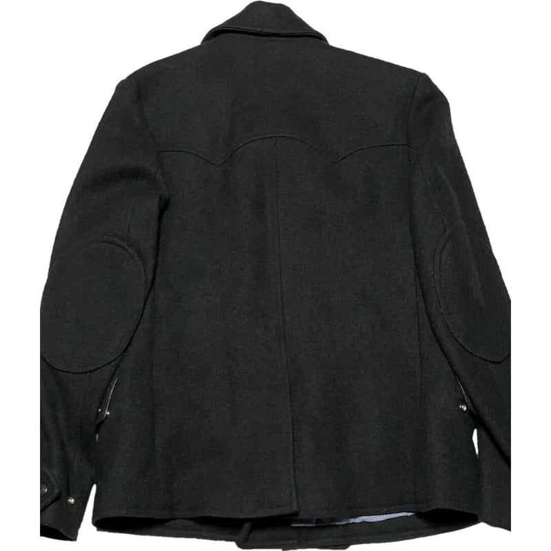 MADE IN USA製 MONITALY ウールPコート ブラック 36サイズ | Ulti