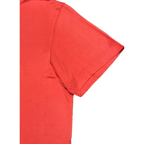 MADE IN ENGLAND製 SUNSPEL VネックTシャツ オレンジ Lサイズ