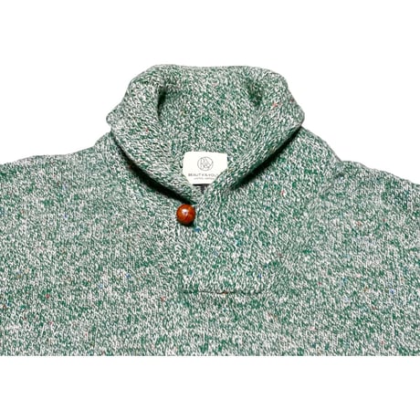 BEAUTY & YOUTH UNITED ARROWS ショールカラーウールセーター グリーン Mサイズ