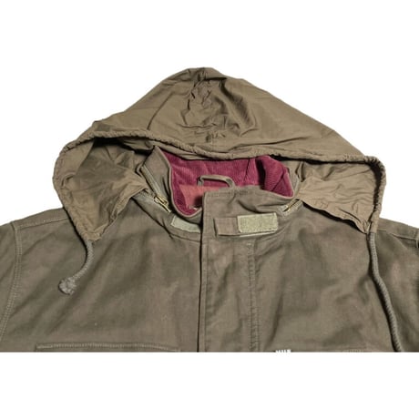 HUF M65型ミリタリージャケット カーキ Sサイズ